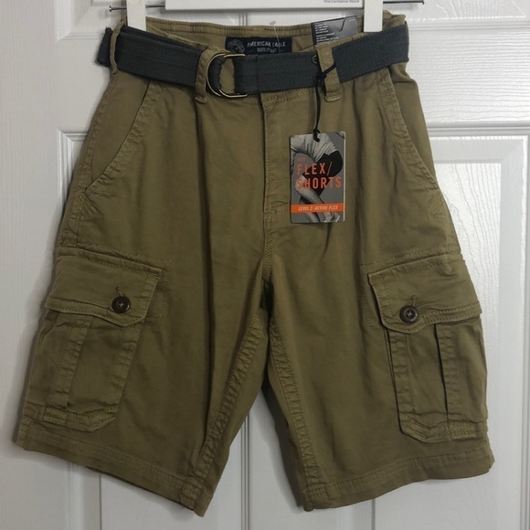 American Eagle Outfitters Flex Shorts Cargo Tan 26 - Picture 1 of 5